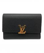 LOUIS VUITTONルイ ヴィトン）の古着「3つ折り財布」｜ブラック×ピンク