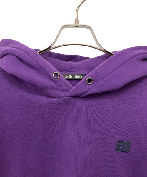Acne studios（アクネ ストゥディオス）Acne studios (アクネ ストゥディオス) プルオーバーパーカー パープル サイズ:Lの古着・服飾アイテム