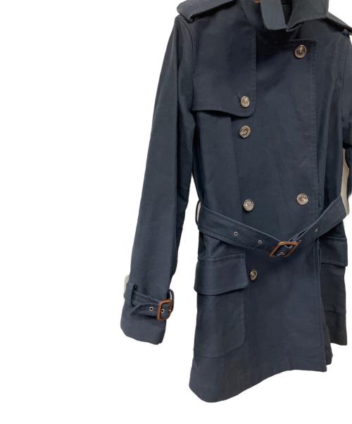 RALPH LAUREN（ラルフローレン）RALPH LAUREN (ラルフローレン) トレンチコート ネイビー サイズ:SIZE4の古着・服飾アイテム