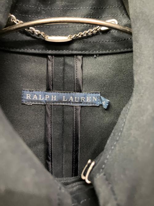RALPH LAUREN（ラルフローレン）RALPH LAUREN (ラルフローレン) トレンチコート ネイビー サイズ:SIZE4の古着・服飾アイテム