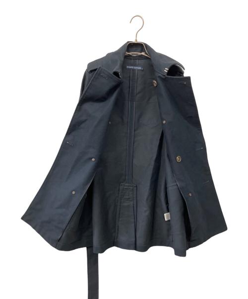 RALPH LAUREN（ラルフローレン）RALPH LAUREN (ラルフローレン) トレンチコート ネイビー サイズ:SIZE4の古着・服飾アイテム