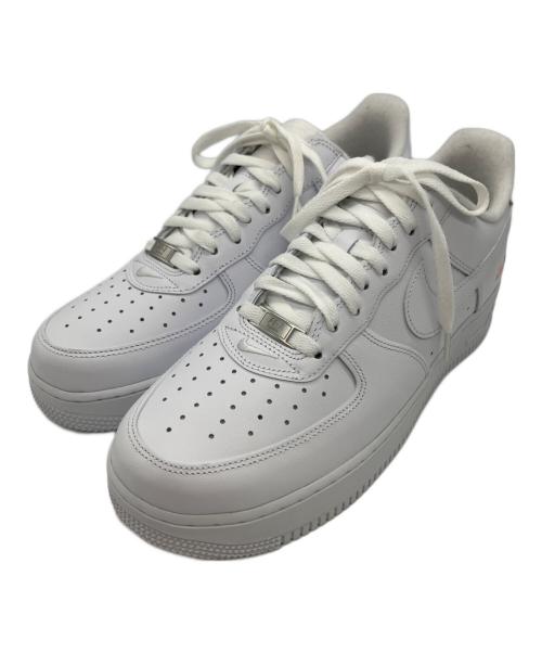 NIKE（ナイキ）NIKE (ナイキ) Supreme (シュプリーム) AIR FORCE1 ホワイト サイズ:28の古着・服飾アイテム