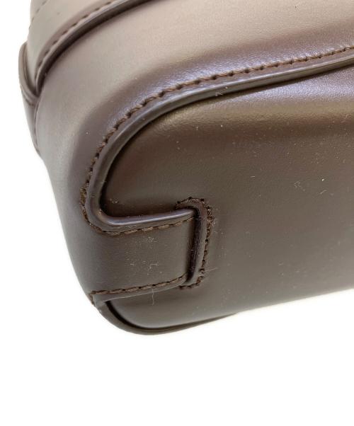 POLENE（ポレーヌ）POLENE (ポレーヌ) レザーバッグ ブラウンの古着・服飾アイテム