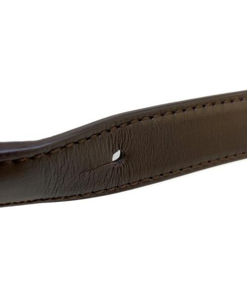 POLENE（ポレーヌ）POLENE (ポレーヌ) レザーバッグ ブラウンの古着・服飾アイテム