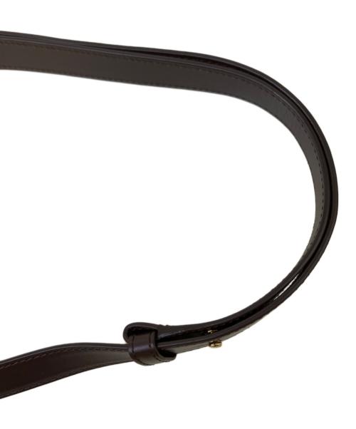 POLENE（ポレーヌ）POLENE (ポレーヌ) レザーバッグ ブラウンの古着・服飾アイテム