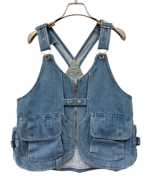 Snow peak（スノーピーク）snow peak (スノーピーク) 焚火ベスト インディゴ サイズ:Sの古着・服飾アイテム