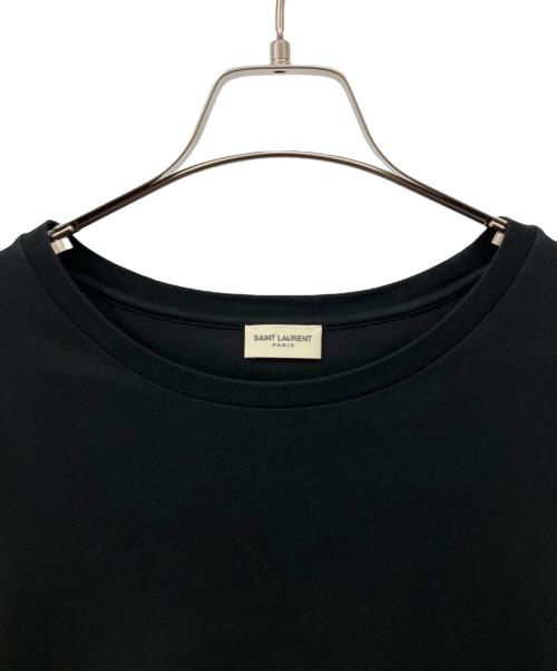Saint Laurent Paris（サンローランパリ）Saint Laurent Paris (サンローランパリ) 半袖Tシャツ ブラック サイズ:M　の古着・服飾アイテム