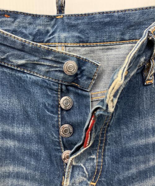 DSQUARED2（ディースクエアード）DSQUARED2 (ディースクエアード) デニムパンツ インディゴ サイズ:42の古着・服飾アイテム