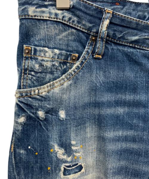 DSQUARED2（ディースクエアード）DSQUARED2 (ディースクエアード) デニムパンツ インディゴ サイズ:42の古着・服飾アイテム