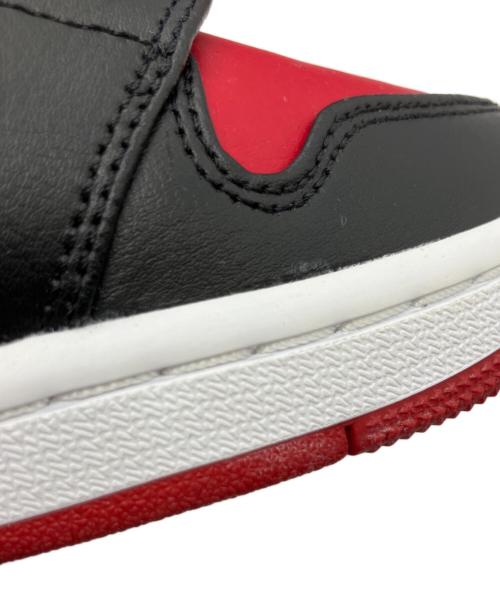 NIKE（ナイキ）NIKE (ナイキ) Air Jordan 1 ブラックレッド サイズ:26の古着・服飾アイテム