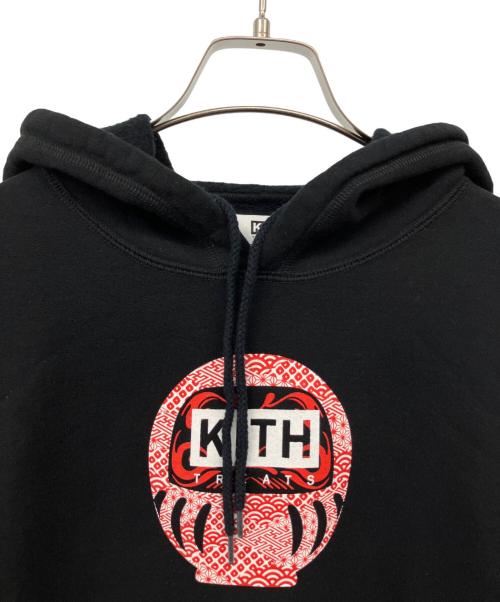 KITH（キス）KITH (キス) プルオーバーパーカー ブラック サイズ:Mの古着・服飾アイテム