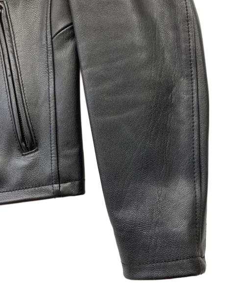 AVIREX（アヴィレックス）AVIREX (アヴィレックス) ライダースジャケット ブラック サイズ:M　の古着・服飾アイテム