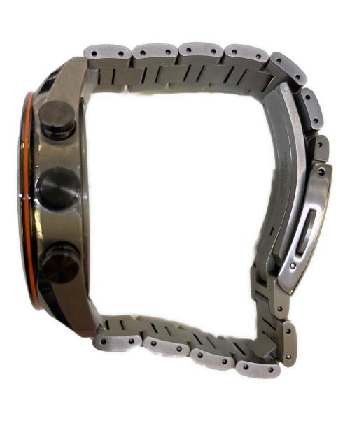 CITIZEN（シチズン）CITIZEN (シチズン) 腕時計 ブラック×オレンジの古着・服飾アイテム