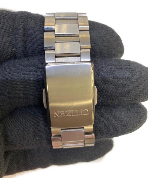 CITIZEN（シチズン）CITIZEN (シチズン) 腕時計 ブラック×オレンジの古着・服飾アイテム