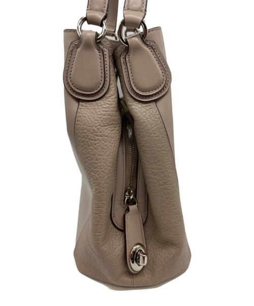 COACH（コーチ）COACH (コーチ) ハンドバッグ ベージュの古着・服飾アイテム