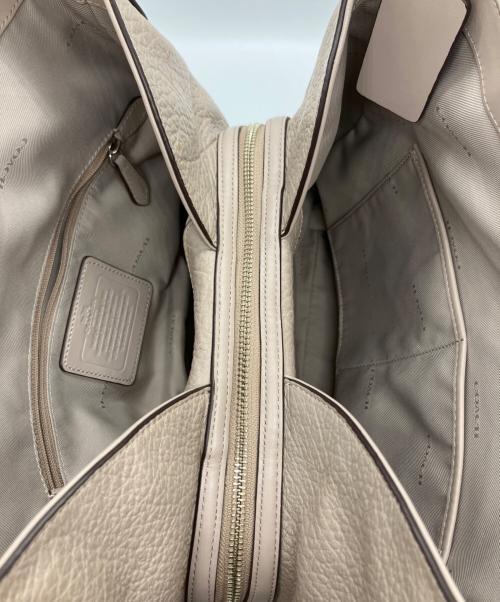 COACH（コーチ）COACH (コーチ) ハンドバッグ ベージュの古着・服飾アイテム
