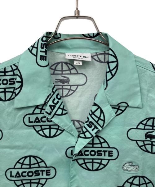 LACOSTE（ラコステ）LACOSTE (ラコステ) 半袖シャツ ライトブルー サイズ:M　　の古着・服飾アイテム