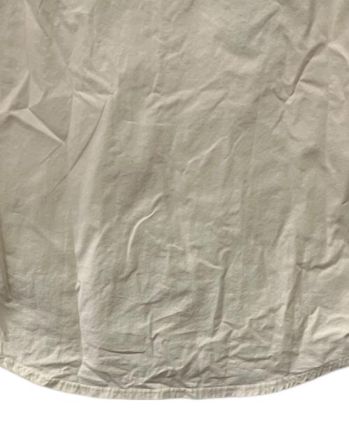 KEBOZ（ケボズ）KEBOZ (ケボズ) ベースボールシャツ アイボリー×ブルー サイズ:Sの古着・服飾アイテム