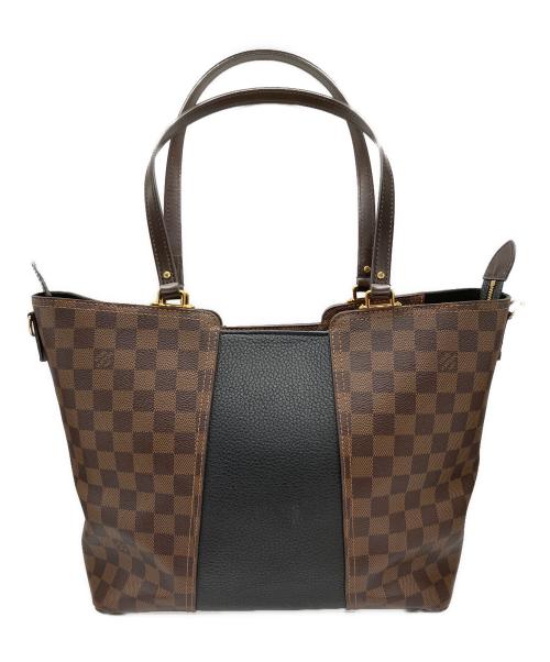 LOUIS VUITTON（ルイ ヴィトン）LOUIS VUITTON (ルイ ヴィトン) トートバッグ ブラウン×ブラックの古着・服飾アイテム