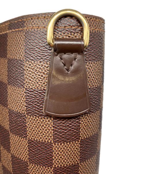 LOUIS VUITTON（ルイ ヴィトン）LOUIS VUITTON (ルイ ヴィトン) トートバッグ ブラウン×ブラックの古着・服飾アイテム