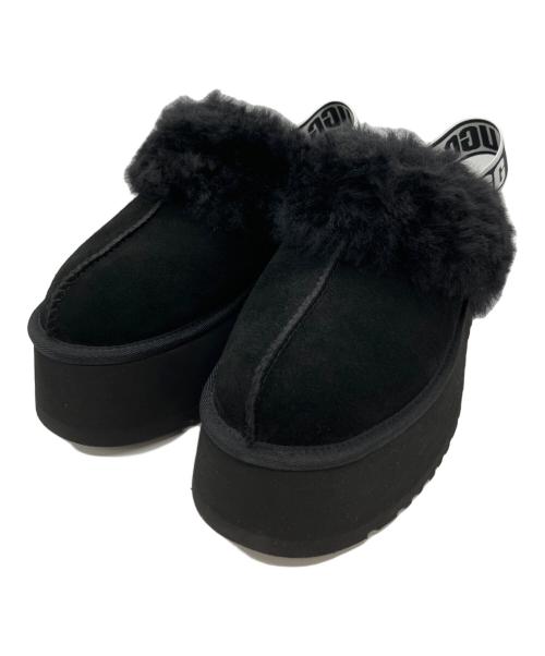 UGG（アグ）UGG (アグ) アイコニックスリッパ ブラック サイズ:24の古着・服飾アイテム