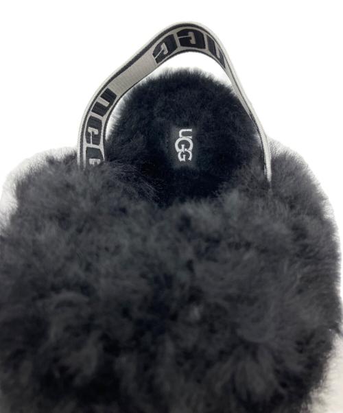 UGG（アグ）UGG (アグ) アイコニックスリッパ ブラック サイズ:24の古着・服飾アイテム