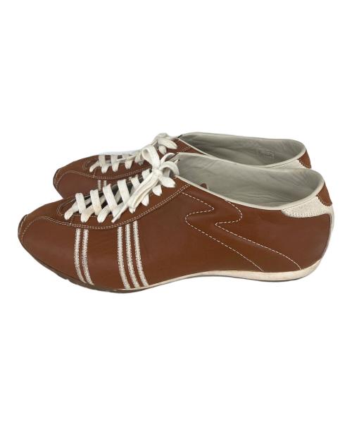 Santoni（サントーニ）Santoni (サントーニ) レザースニーカー ブラウン サイズ:8 2/1の古着・服飾アイテム