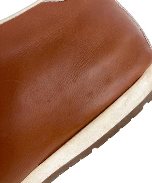 Santoni（サントーニ）Santoni (サントーニ) レザースニーカー ブラウン サイズ:8 2/1の古着・服飾アイテム