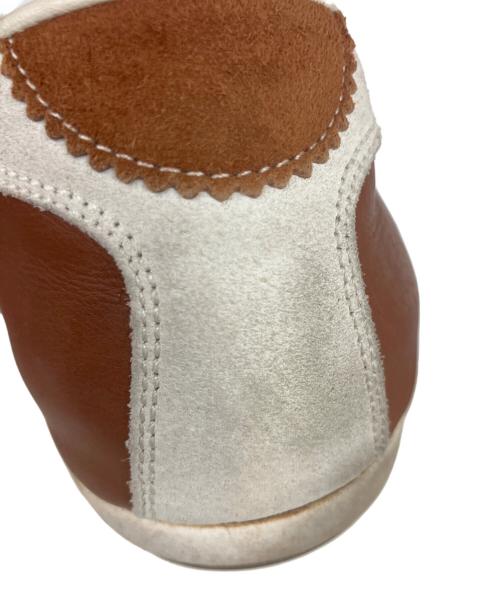 Santoni（サントーニ）Santoni (サントーニ) レザースニーカー ブラウン サイズ:8 2/1の古着・服飾アイテム