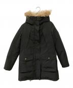 green label relaxingグリーンレーベルリラクシング）の古着「撥水マウンテンダウンコート」｜ブラック