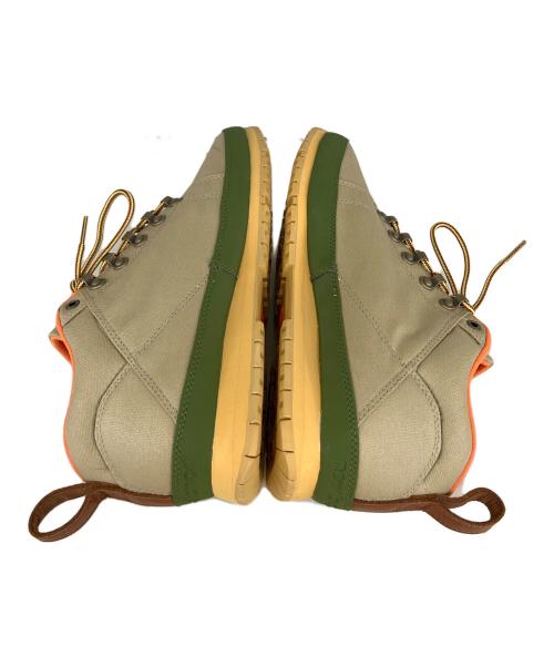 NEW BALANCE（ニューバランス）NEW BALANCE (ニューバランス) stussy (ステューシー) UNDEFEATED (アンディフィーテッド) スニーカー ベージュ×グリーン サイズ:UK10の古着・服飾アイテム