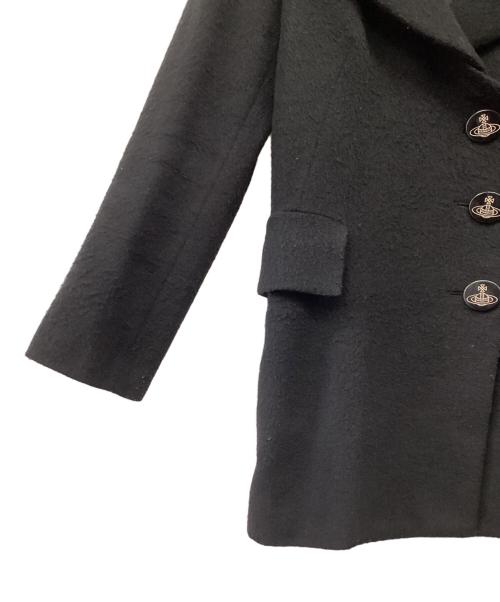 Vivienne Westwood（ヴィヴィアンウエストウッド）Vivienne Westwood (ヴィヴィアンウエストウッド) Pコート ブラック サイズ:2の古着・服飾アイテム