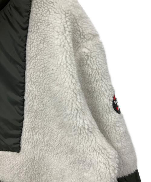 BALLY（バリー）BALLY (バリー) ボア切替ジャケット オリーブ×ホワイト サイズ:Mの古着・服飾アイテム