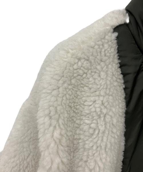BALLY（バリー）BALLY (バリー) ボア切替ジャケット オリーブ×ホワイト サイズ:Mの古着・服飾アイテム
