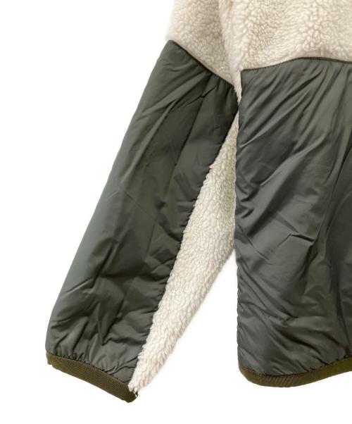 BALLY（バリー）BALLY (バリー) ボア切替ジャケット オリーブ×ホワイト サイズ:Mの古着・服飾アイテム