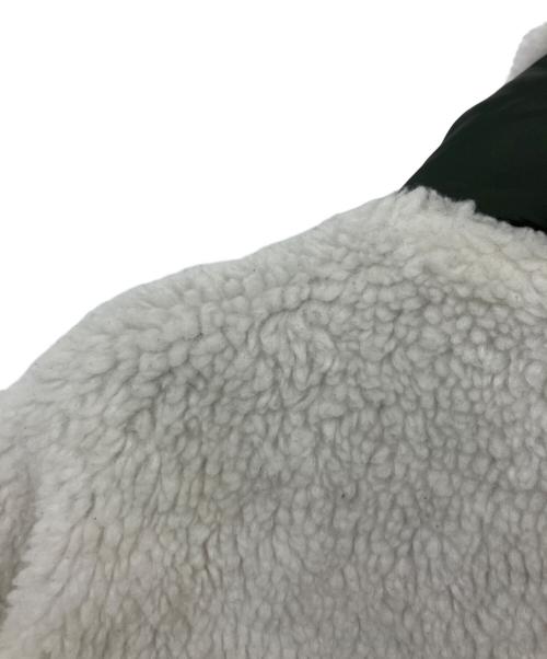 BALLY（バリー）BALLY (バリー) ボア切替ジャケット オリーブ×ホワイト サイズ:Mの古着・服飾アイテム