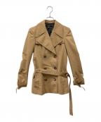 GUCCIグッチ）の古着「トレンチコート」｜ブラウン