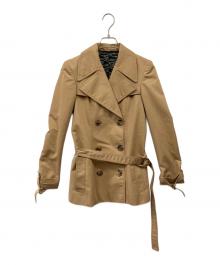 GUCCI（グッチ）の古着「トレンチコート」｜ブラウン