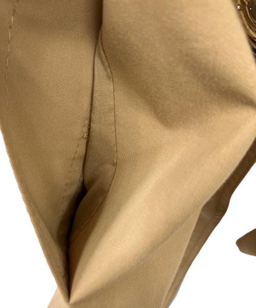 GUCCI（グッチ）GUCCI (グッチ) トレンチコート ブラウン サイズ:Mの古着・服飾アイテム