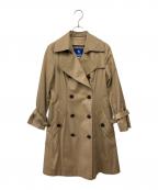 BURBERRY BLUE LABELバーバリーロンドンブルーレーベル）の古着「トレンチコート」｜ベージュ