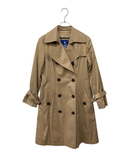 BURBERRY BLUE LABEL（バーバリーロンドンブルーレーベル）BURBERRY BLUE LABEL (バーバリーロンドンブルーレーベル) トレンチコート ベージュ サイズ:40の古着・服飾アイテム