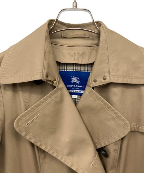 BURBERRY BLUE LABEL（バーバリーロンドンブルーレーベル）BURBERRY BLUE LABEL (バーバリーロンドンブルーレーベル) トレンチコート ベージュ サイズ:40の古着・服飾アイテム