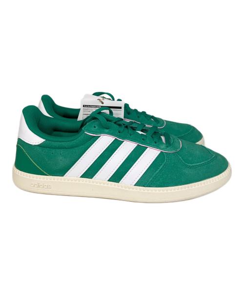 adidas（アディダス）adidas (アディダス) BREAKNET SLEEK SUEDE グリーン サイズ:UK6の古着・服飾アイテム