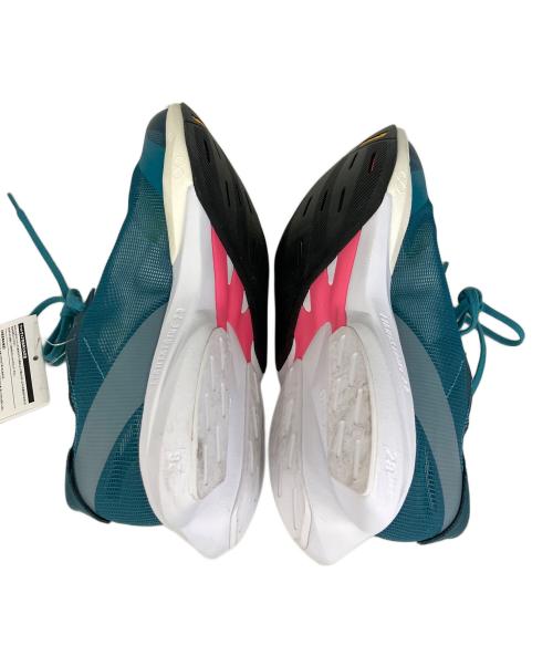 adidas（アディダス）adidas (アディダス) ランニングシューズ　アディゼロジャパン8 グリーン サイズ:UK5の古着・服飾アイテム