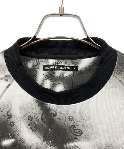 RUSSELUNO（ラッセルノ）RUSSELUNO (ラッセルノ) ゴルフウェア(トップス) グレー サイズ:L 未使用品の古着・服飾アイテム