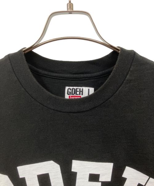 GOODENOUGH（）GOODENOUGH (グットイナフ) SUPREME (シュプリーム) 半袖カットソー ブラック サイズ:L　の古着・服飾アイテム