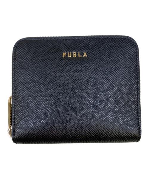 FURLA（フルラ）FURLA (フルラ) 2つ折り財布 ブラックの古着・服飾アイテム