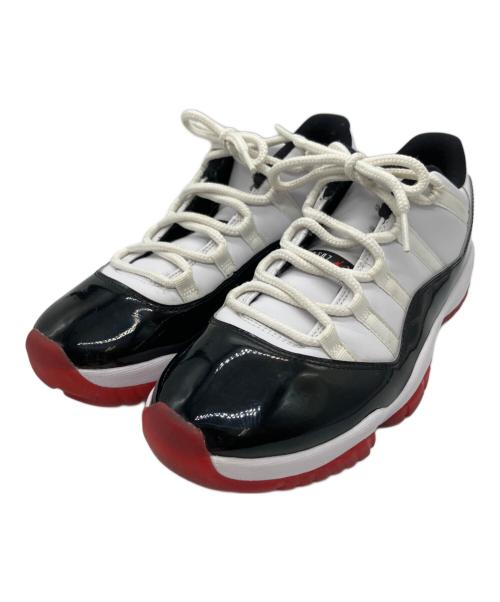 NIKE（ナイキ）NIKE (ナイキ) AIR JORDAN11 LOW RETRO ホワイト×ブラック サイズ:27.5の古着・服飾アイテム