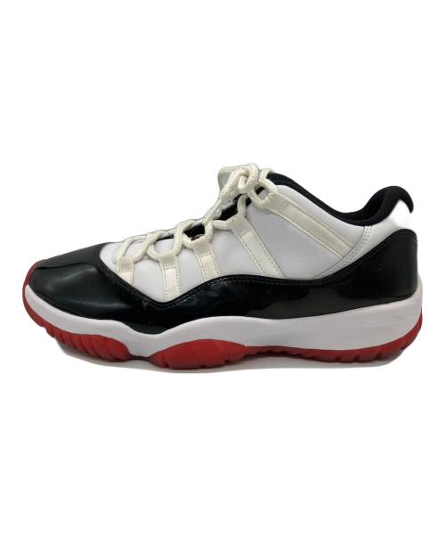 NIKE（ナイキ）NIKE (ナイキ) AIR JORDAN11 LOW RETRO ホワイト×ブラック サイズ:27.5の古着・服飾アイテム