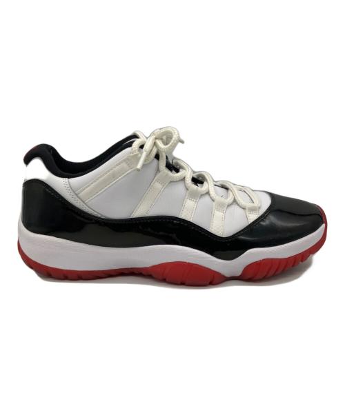 NIKE（ナイキ）NIKE (ナイキ) AIR JORDAN11 LOW RETRO ホワイト×ブラック サイズ:27.5の古着・服飾アイテム